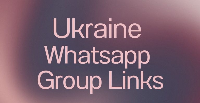 Ukraine WhatsApp Group Links