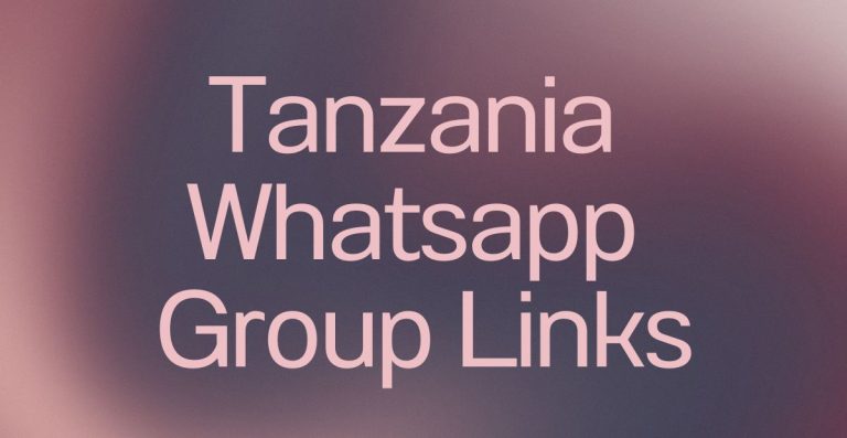 Tanzania WhatsApp Group Links