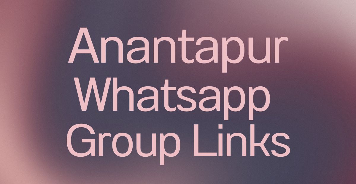 Anantapur WhatsApp Group Links