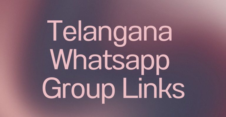 Telangana WhatsApp Group Links