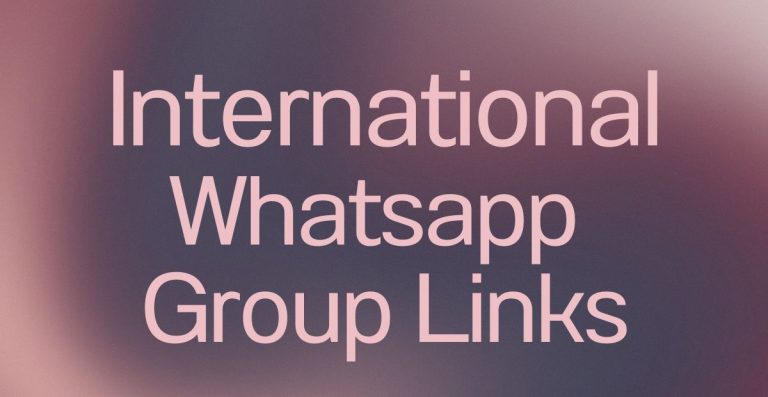 International WhatsApp Group Links