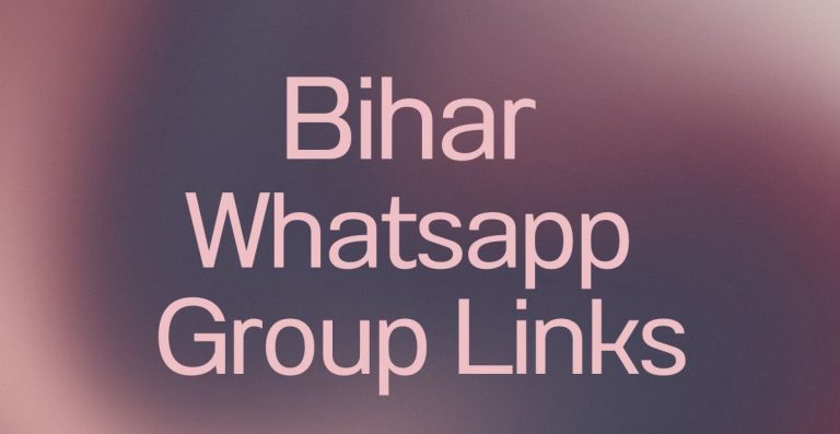 Bihar WhatsApp Group Links