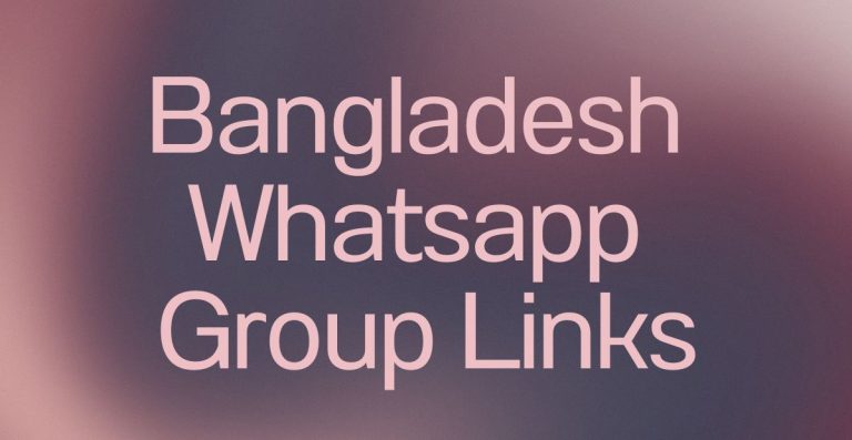 Bangladesh WhatsApp Group Links