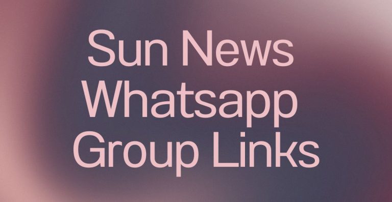 Sun News WhatsApp Group Links