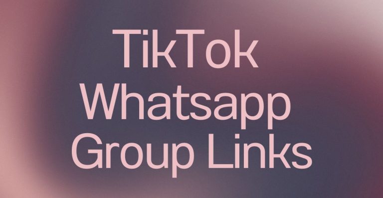 TikTok WhatsApp Group Links