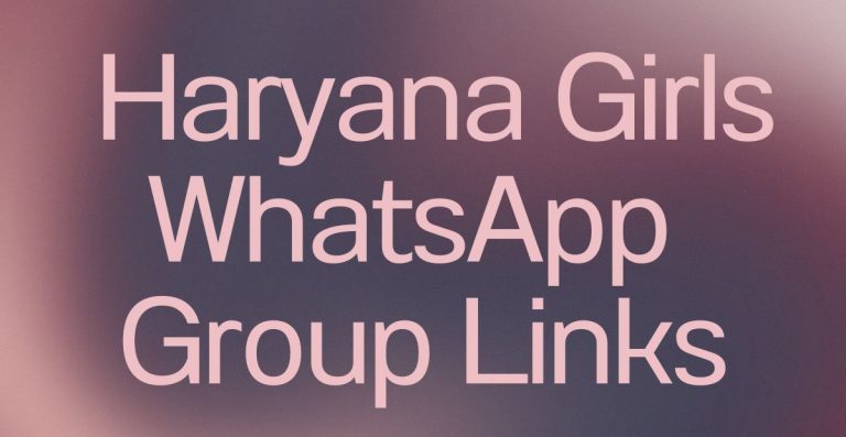 Haryana Girls WhatsApp Group Links