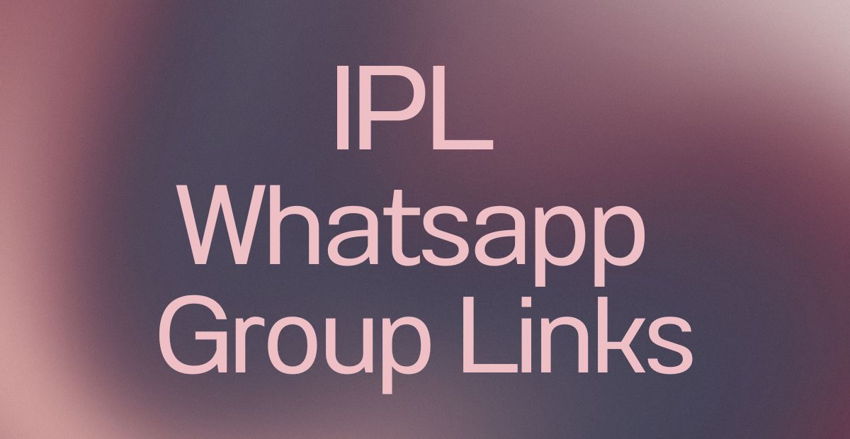 IPL WhatsApp Group Links