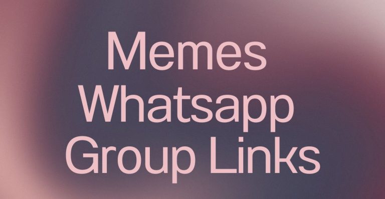 Memes WhatsApp Group Links