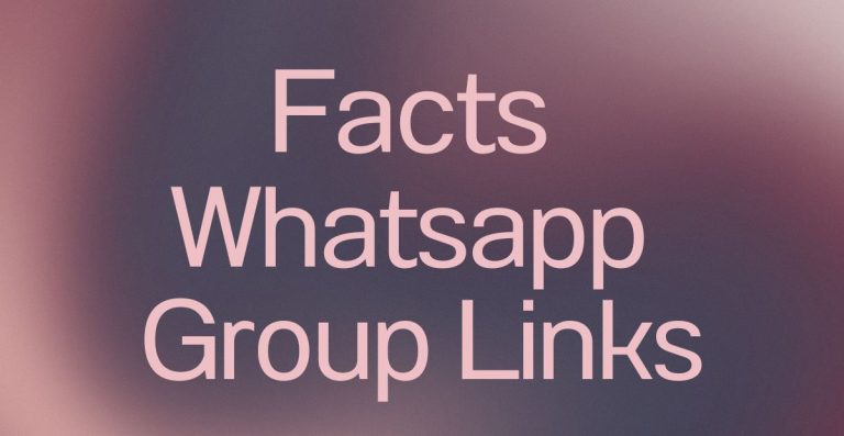 Facts WhatsApp Group Links