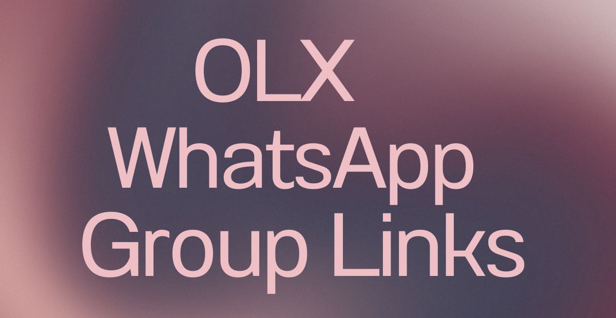 OLX WhatsApp Group Links