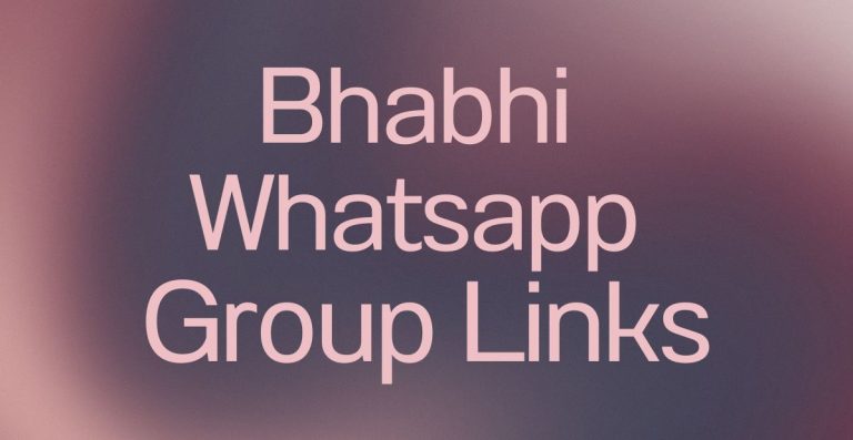 Bhabhi WhatsApp Group Links