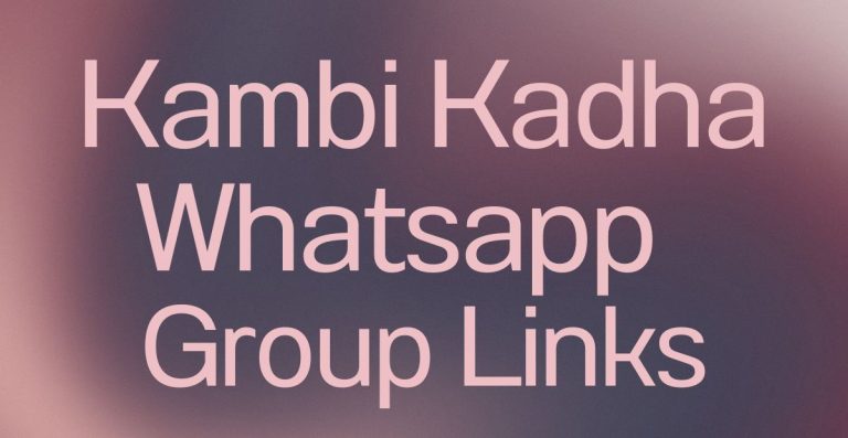 Kambi Kadha WhatsApp Group Links