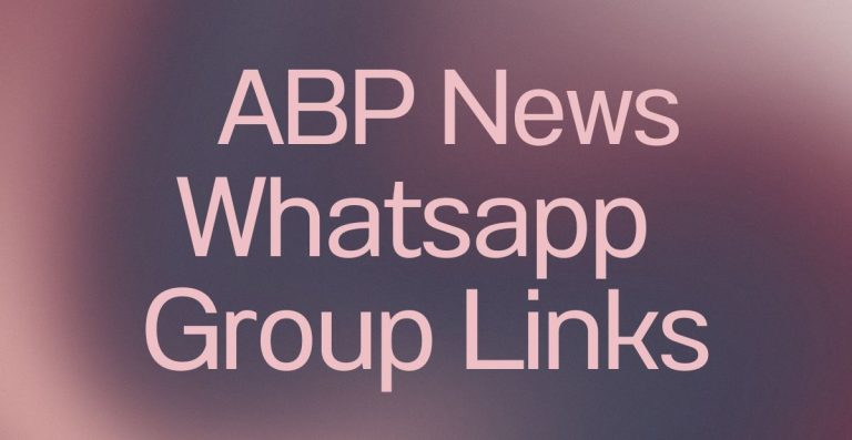 ABP News WhatsApp Group Links