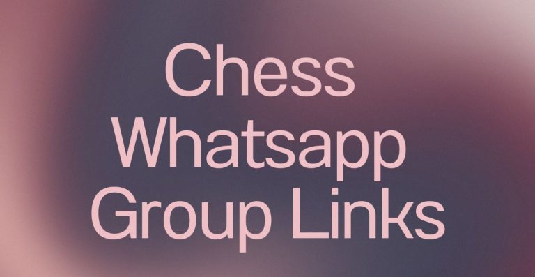 Chess WhatsApp Group Links