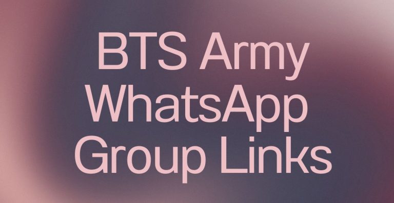 BTS Army WhatsApp Group Links