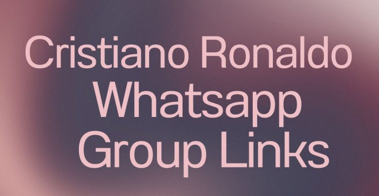 Cristiano Ronaldo WhatsApp Group Links