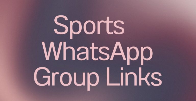 Sports WhatsApp Group Links