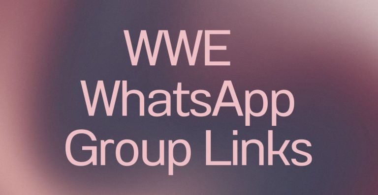 WWE WhatsApp Group Links