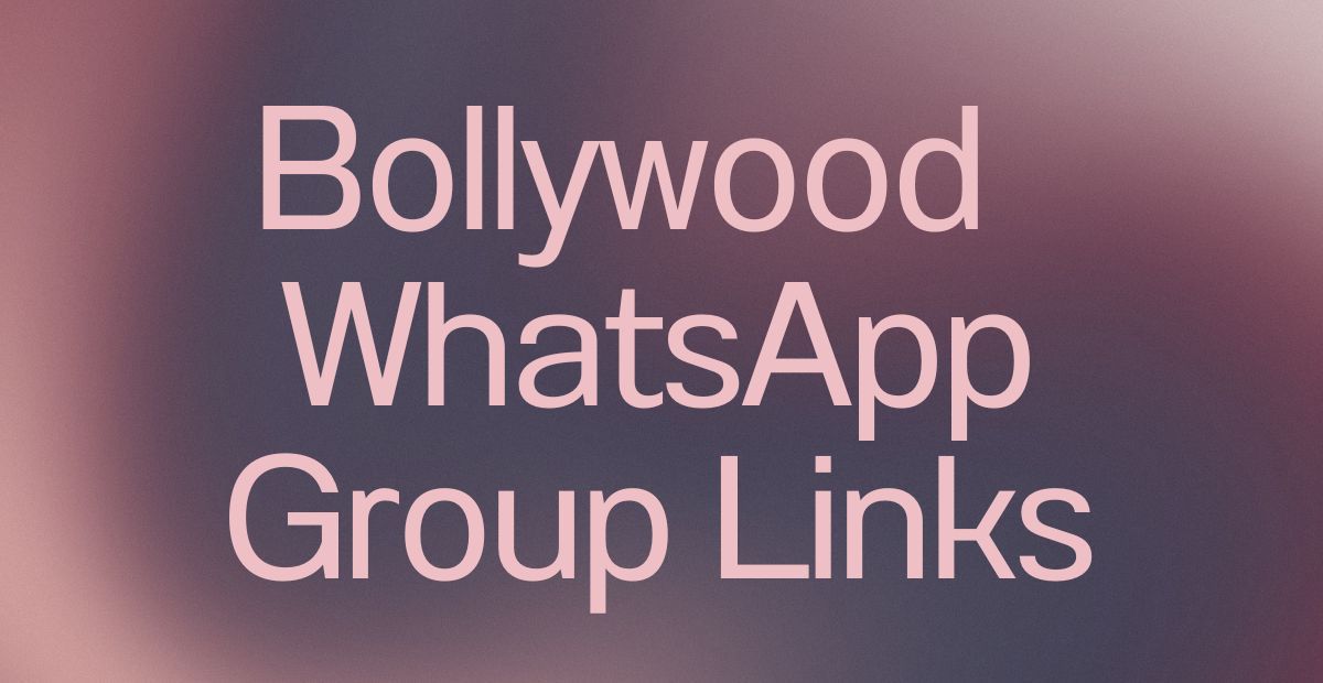 Bollywood WhatsApp Group Links