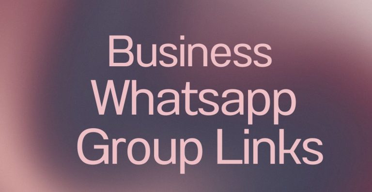 Business WhatsApp Group Links